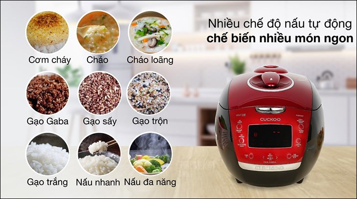 Chế độ nấu của nồi cơm điện cao tần áp suất mà bạn nên biết Chế độ nấu của nồi cơm điện cao tần áp suất mà bạn nên biết