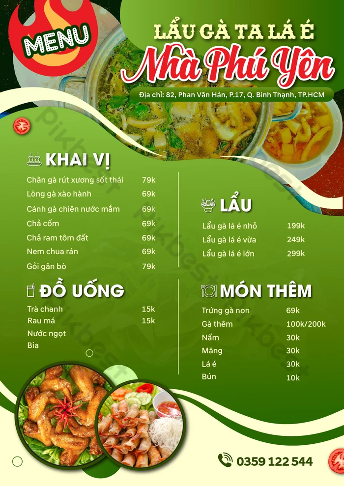 Lẩu nhà an menu, khám phá thực Đơn hấp dẫn tại tiệm lẩu nổi tiếng long xuyên
