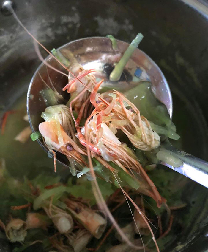 Cách nấu râu tôm với ruột bầu - món Ăn dân dã ngon miệng và bổ dưỡng